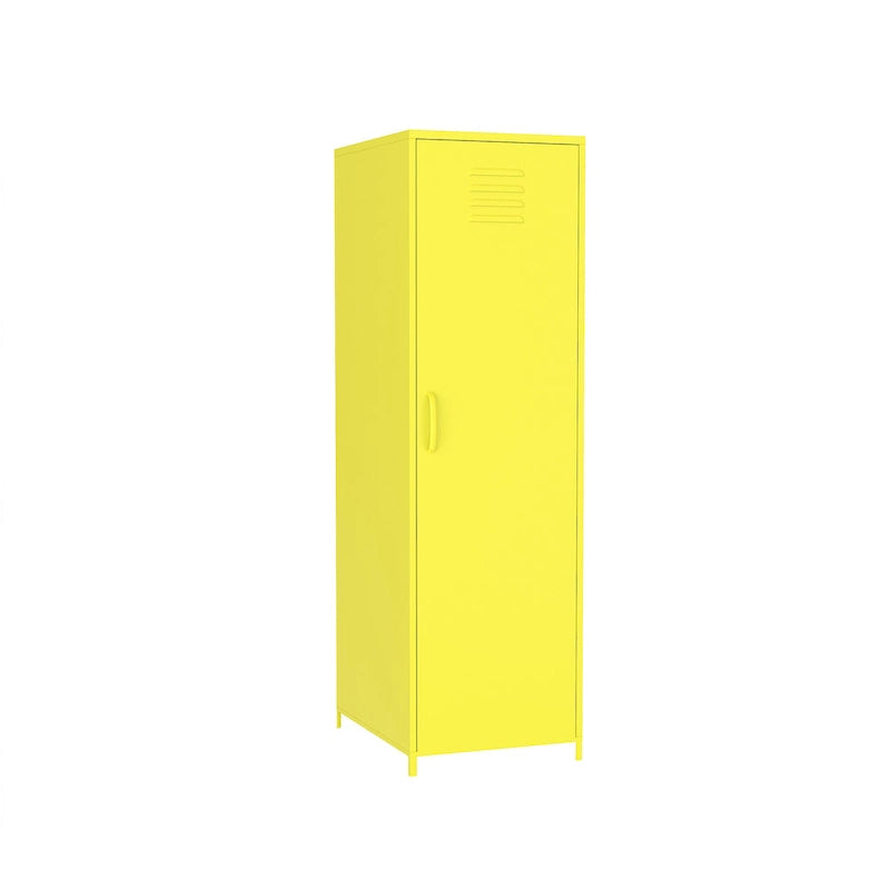 Yellow Steel Cabinet for children school space