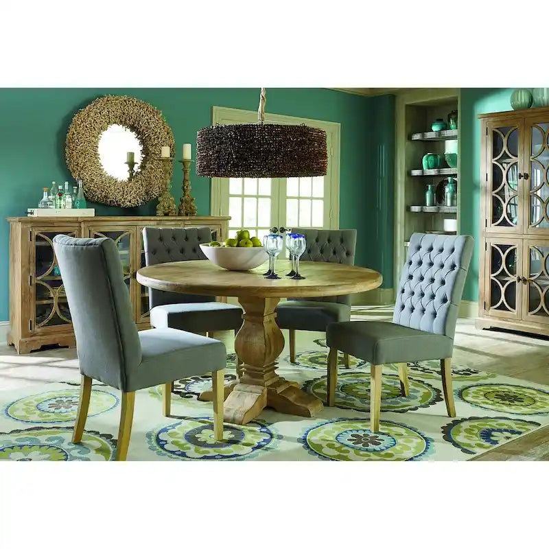 38-Inch Wide Mango Wood Cabinet