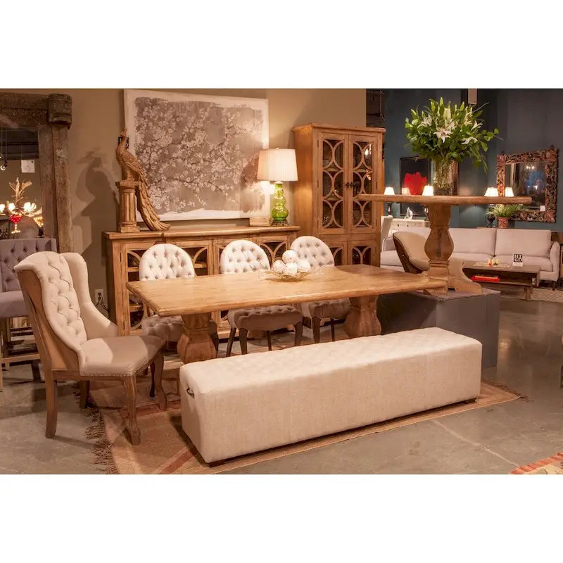 38-Inch Wide Mango Wood Cabinet
