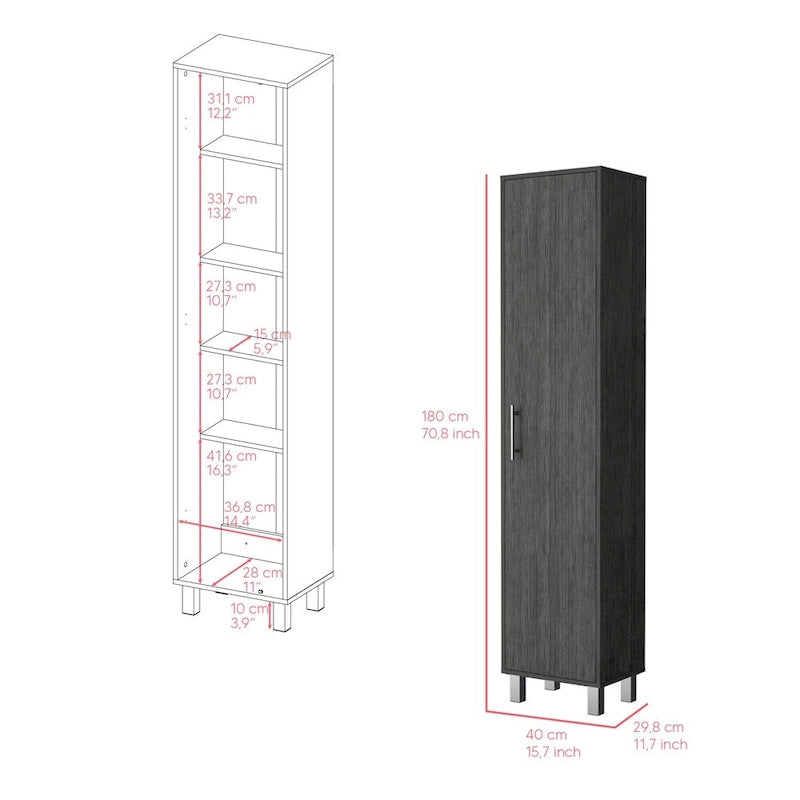 Cabinet Storage, Garage, Smokey Oak, High quality and durable