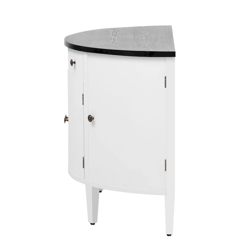 Storage Cabinet made of Fraxinus Mandschuric Solid Wood Veneer, Adjustable Shelves, Suitable for Corridors, Entrances and Study.