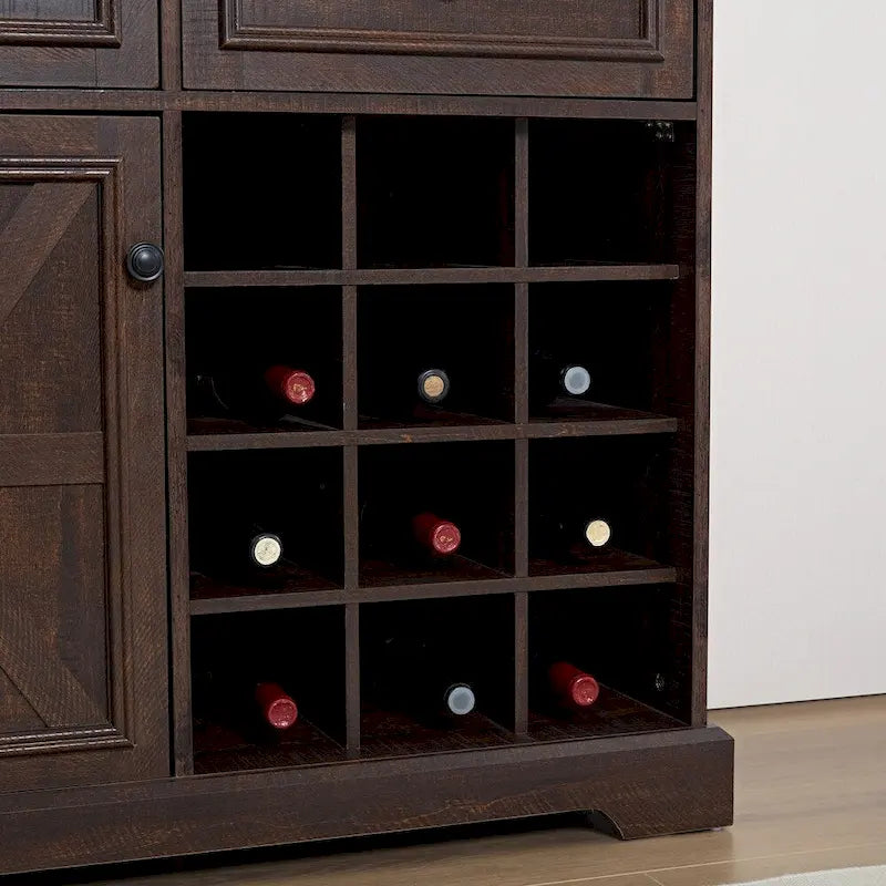 Buffet Cabinet with Storage Sideboard with 2 Drawers
