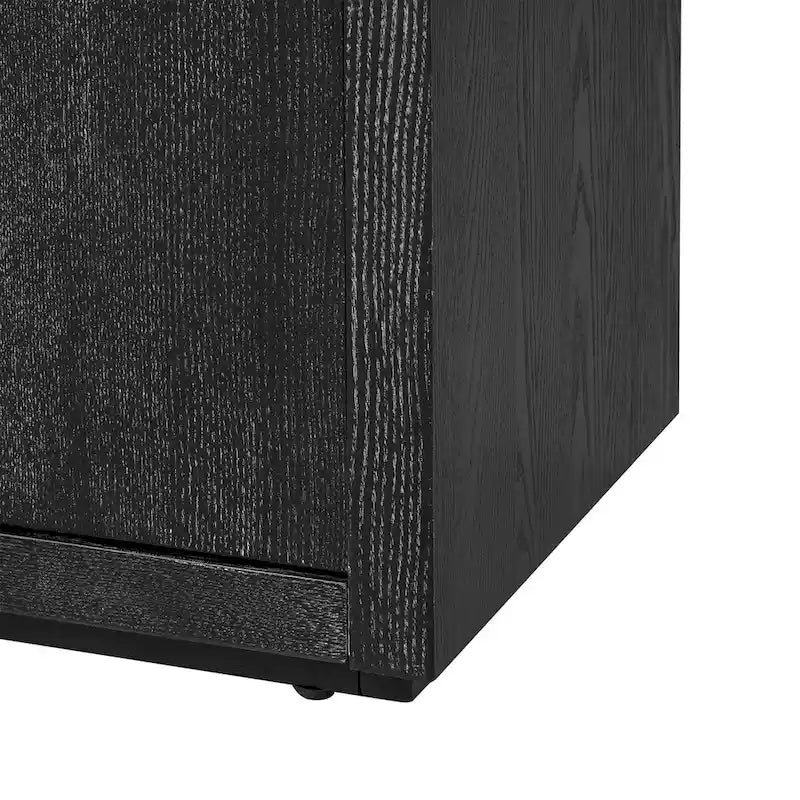 63 Four-Door Sideboard with Adjustable Shelves for Hallway Entryway Living Room