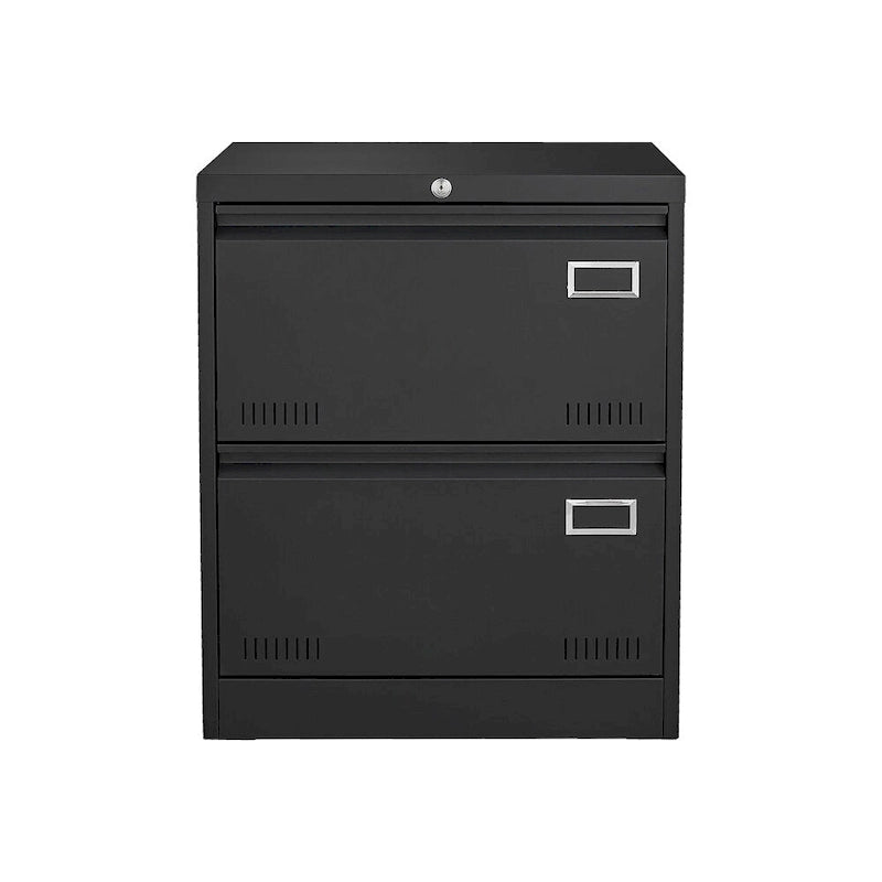 Metal Lockable File Cabinet with Lock and 2 Drawers