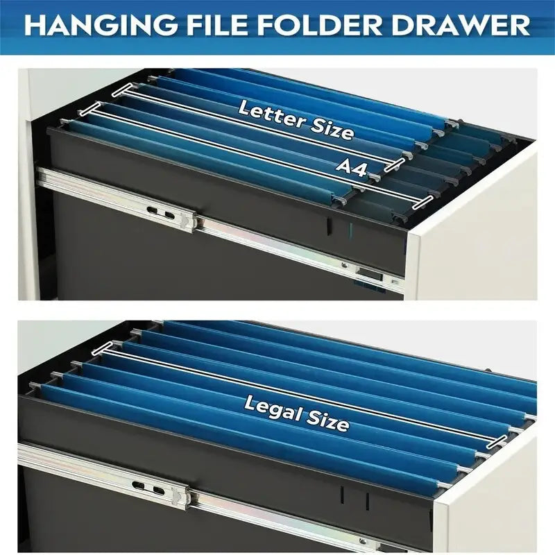 3 Drawer Vertical File Cabinet