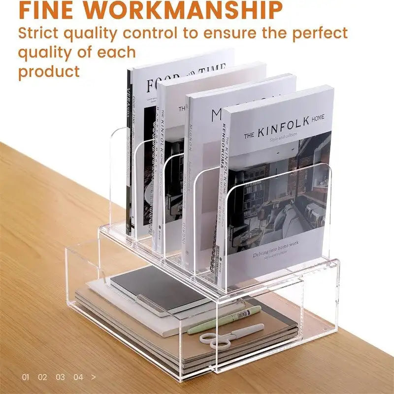 Desk Organizers and Accessories - 9D x 12.2W x 4.6H