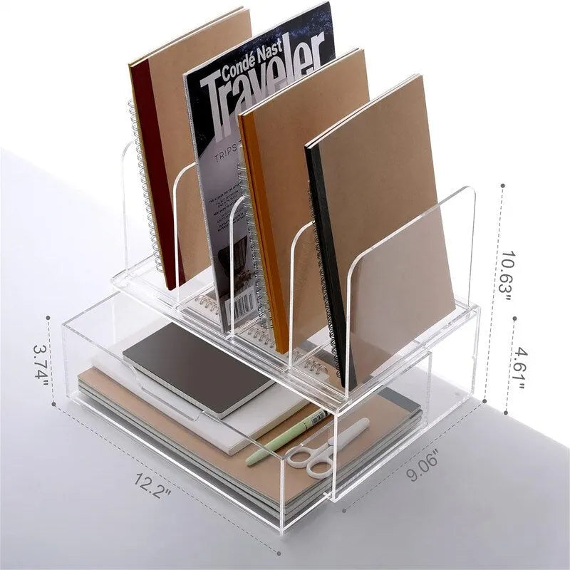 Desk Organizers and Accessories - 9D x 12.2W x 4.6H