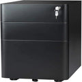 3-Drawer Slim File Cabine - 17.7D x 11.8W x 23H
