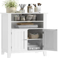 Cabinet with 2 Doors and Adjustbale Shelf - 11.8D x 19.7W x 36.4H