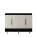 Shoe Cabinet with 4 Doors Large Modern Shoe Storage Organizer Cabinet with Adjustable Shelves for Entryway Shoe Rack Cabinet